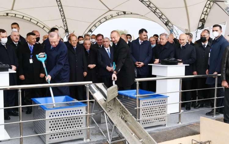 Zəngəzur dəhlizinin təməli qoyuldu -