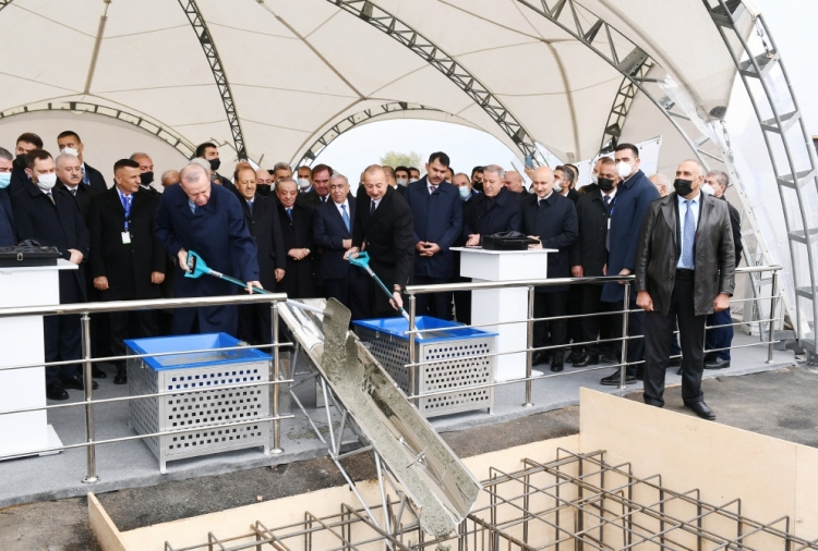 Zəngəzur dəhlizinin təməli qoyuldu -