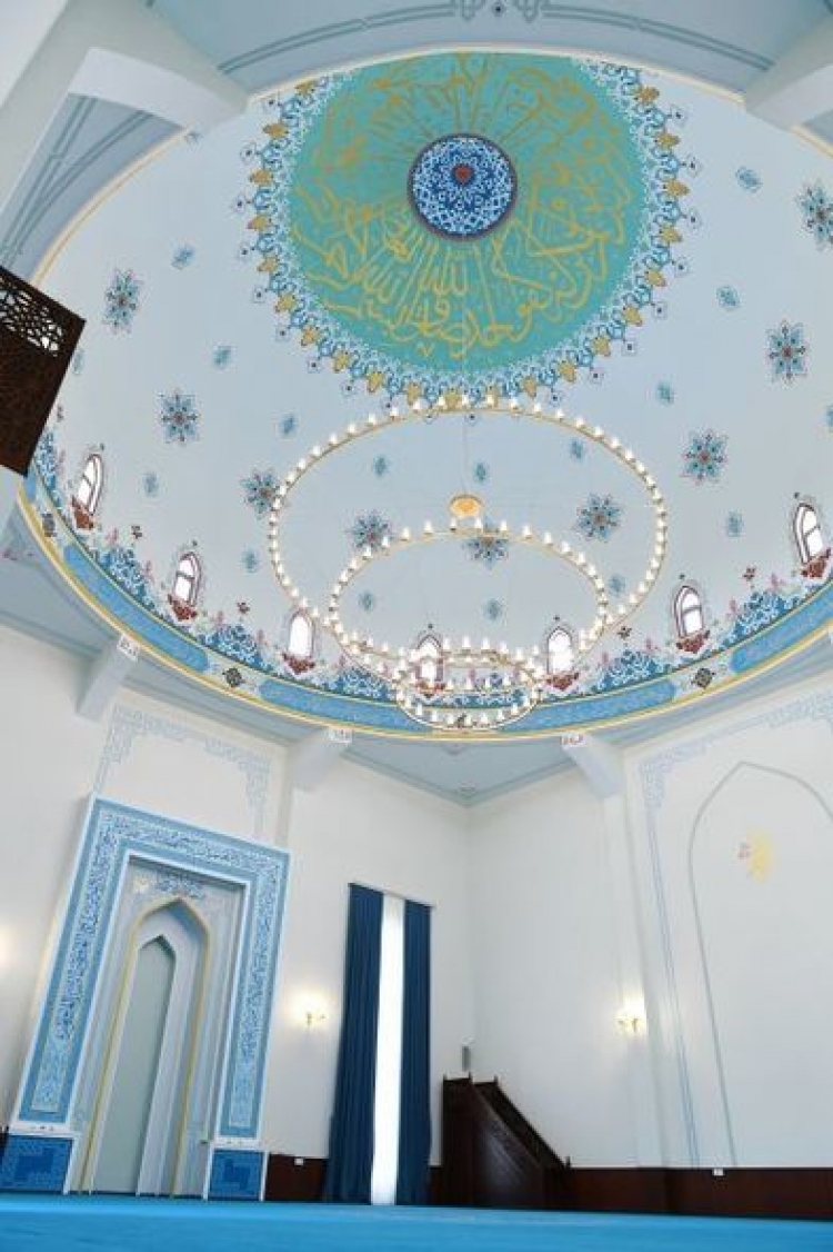 Şamaxıdakı Pirsaat Baba ziyarətgah-məscid kompleksinin açılışı olub -