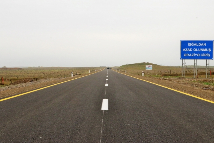 “Zəfər yolu”nun açılışı olub -