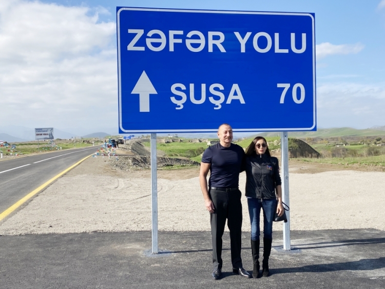 “Zəfər yolu”nun açılışı olub -