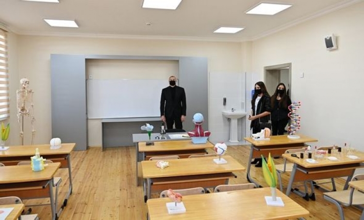 Heydər Əliyev Fondu Qubada yeni məktəb tikib -