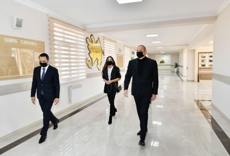 Heydər Əliyev Fondu Qubada yeni məktəb tikib -