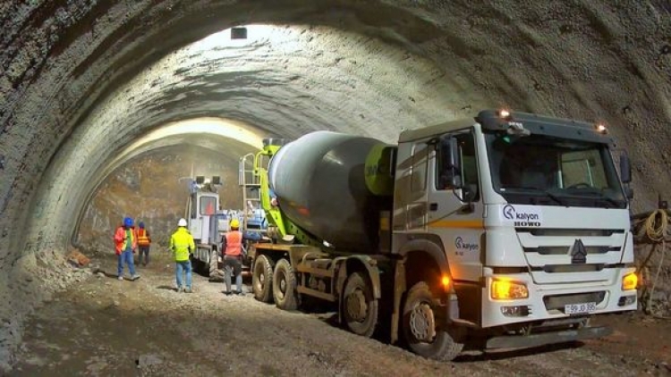 Zəngəzur dəhlizinin tunellərinin inşasına başlanılıb -