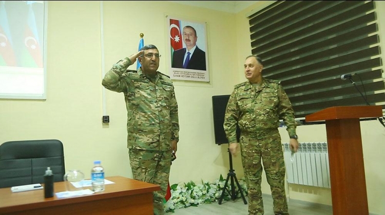 Laçında yerləşən hərbi hissələrin döyüş hazırlığı yoxlanılıb -