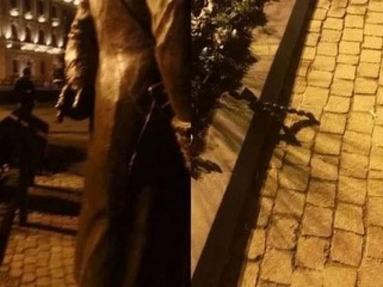 Hacı Zeynalabdin Tağıyevin abidəsini zədələyən şəxslər saxlanılıb -