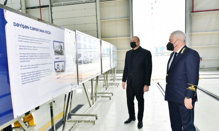 Prezident İlham Əliyev Gəncəyə səfər edib
