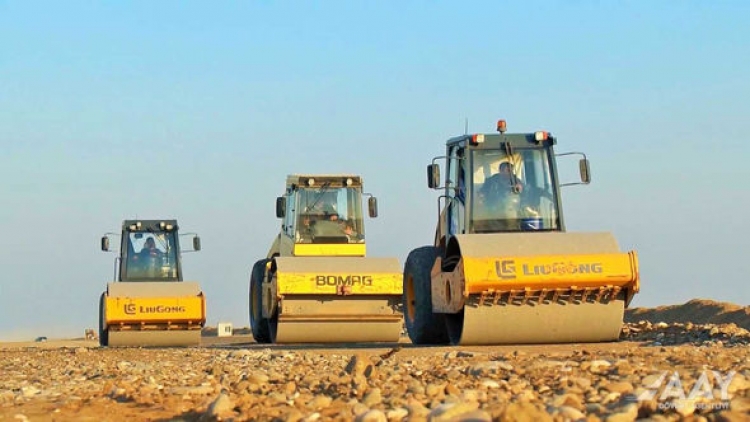 Ağdam-Füzuli avtomobil yolunun tikintisinə başlanılıb -