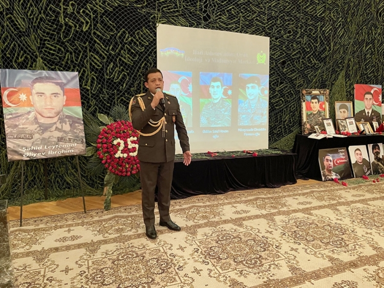 Şəhidlərimizin xatirəsi yad olundu -