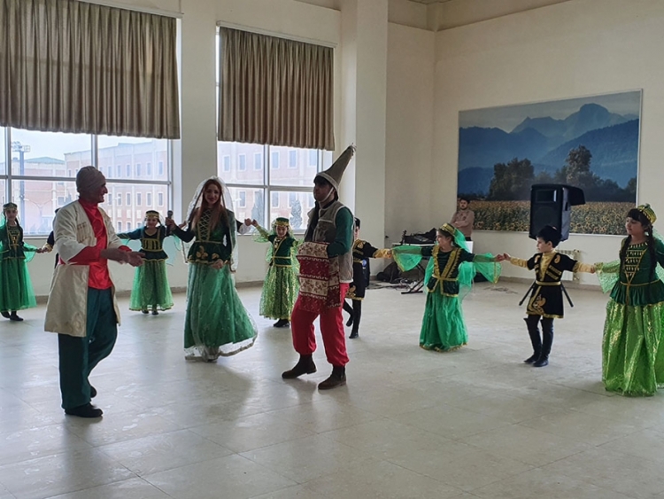 Azərbaycan Ordusunda Novruz şənliyi -