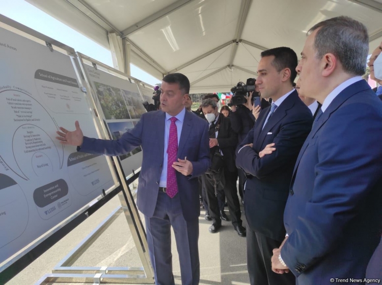 İtaliya-Azərbaycan Universitetinin təməlqoyma mərasimi keçirilib -