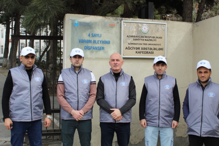 "İnfeksion xəstəliklərin yoluxma yolları və profilaktikası” mövzusunda maarifləndirmə layihəsi həyata keçirilib -