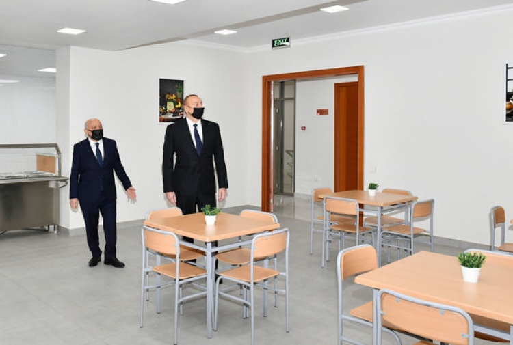 Bakıda İlahiyyat İnstitutunun yeni inzibati binasının açılışı olub