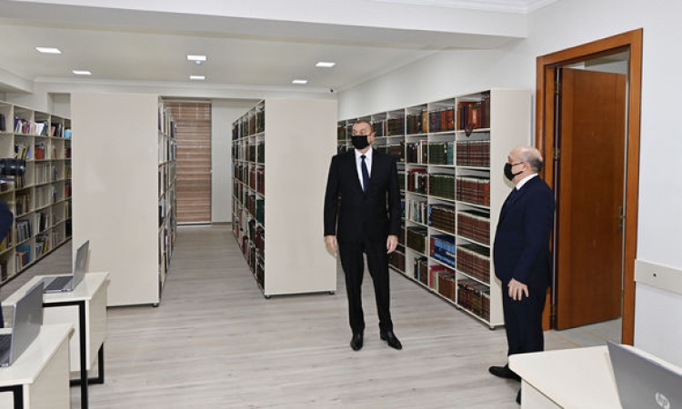 Bakıda İlahiyyat İnstitutunun yeni inzibati binasının açılışı olub