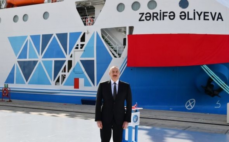 “Zərifə Əliyeva” gəmi-bərəsi istismara verildi