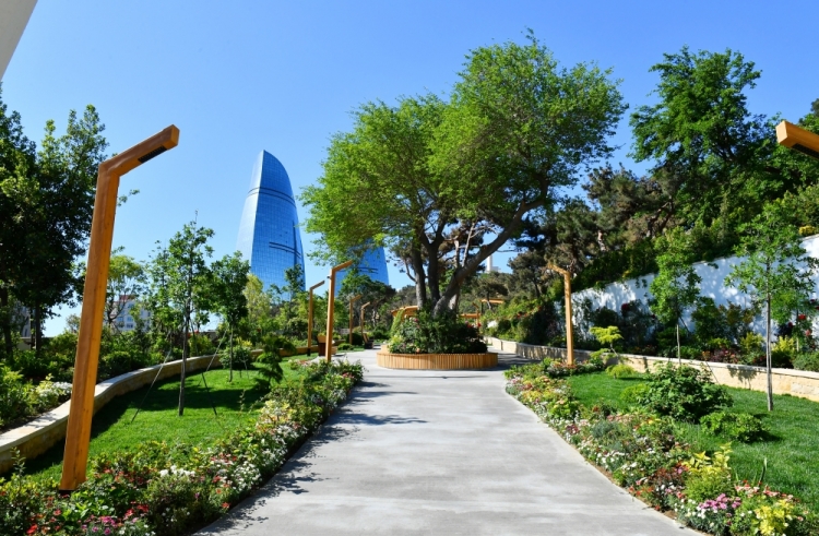 Bakıda “Çəmbərəkənd” parkı salınıb