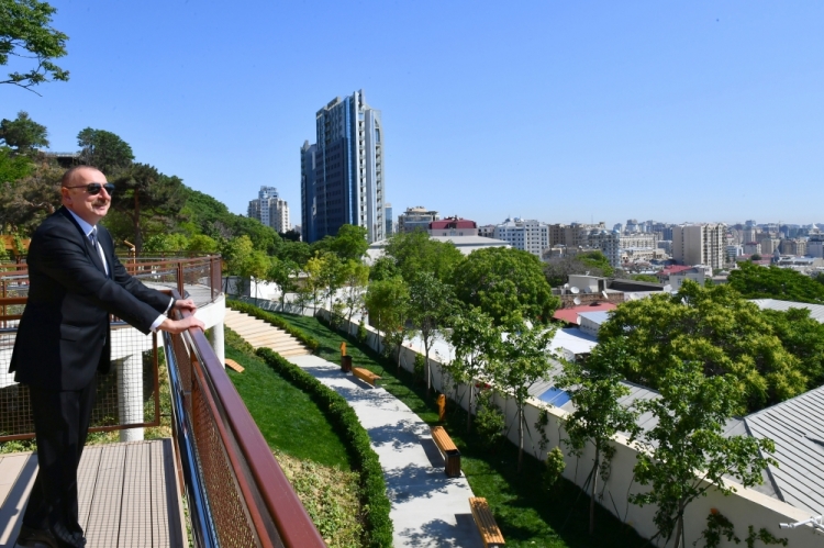 Bakıda “Çəmbərəkənd” parkı salınıb