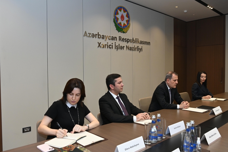 Ceyhun Bayramov BMT Baş Assambleyasının prezidenti ilə görüşüb