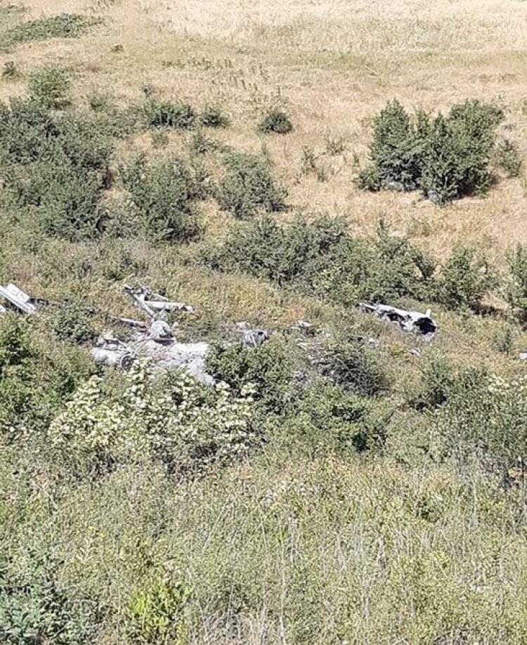 Xocavənddə Ermənistana məxsus "Mİ-8" helikopterinin qalıqları aşkarlanıb -
