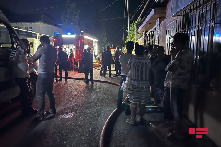 Bakıda yataqxanada yanğın baş verib -
