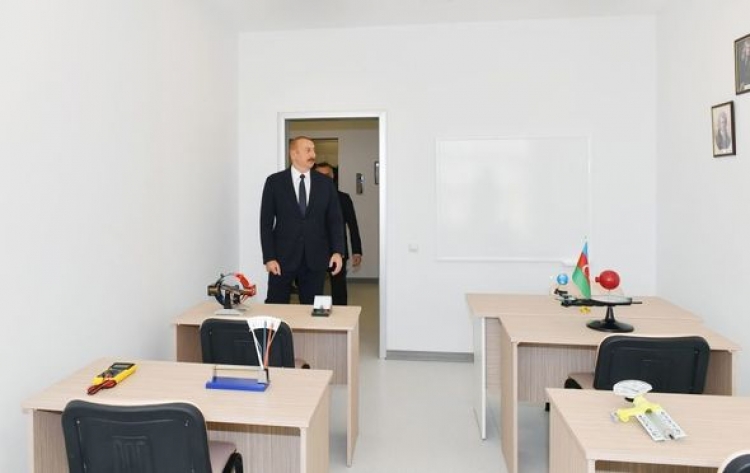 Prezident Bakıda sanatoriyanın açılışında iştirak edib