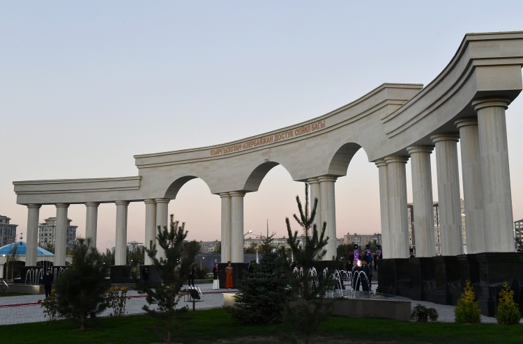 Bişkekdə Qırğızıstan-Azərbaycan Dostluq Parkı açılıb -