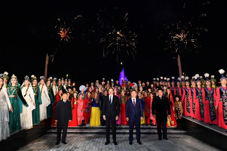 Bişkekdə Qırğızıstan-Azərbaycan Dostluq Parkı açılıb -