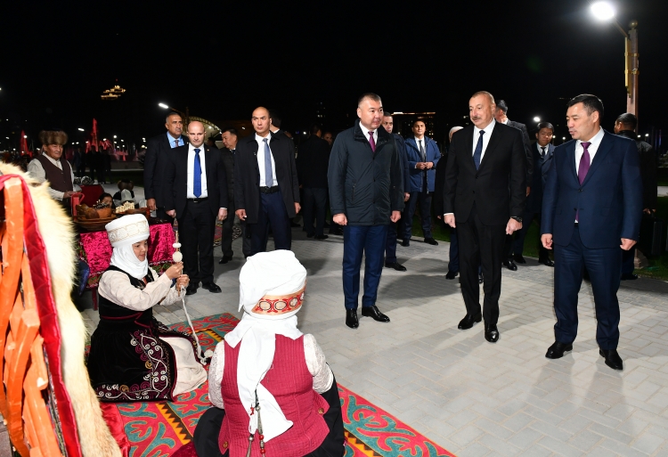 Bişkekdə Qırğızıstan-Azərbaycan Dostluq Parkı açılıb -