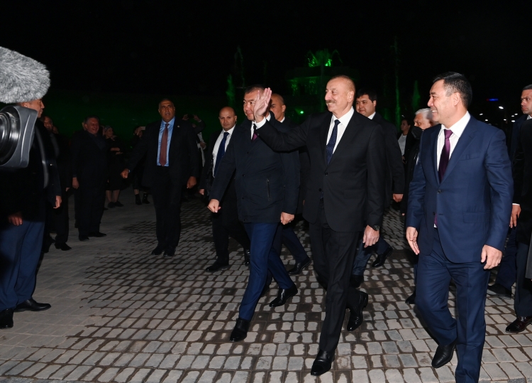 Bişkekdə Qırğızıstan-Azərbaycan Dostluq Parkı açılıb -
