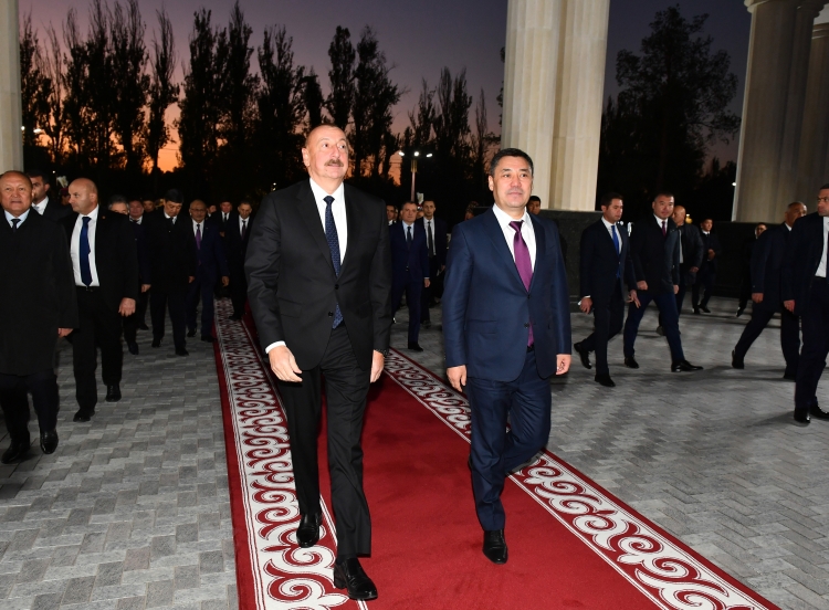 Bişkekdə Qırğızıstan-Azərbaycan Dostluq Parkı açılıb -