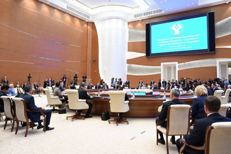 Sahibə Qafarova MDB PA-nın Şura iclasında iştirak edib