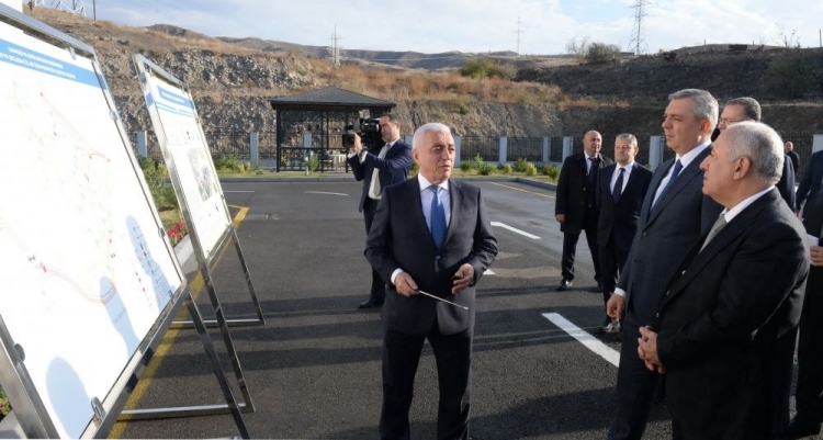Baş nazir və Prezident Administrasiyasının rəhbəri Şərqi Zəngəzura səfər edib -