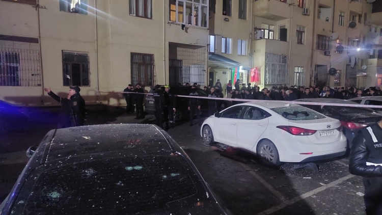 Xırdalanda yaşayış binasında partlayış olub, xəsarət alanlar var -