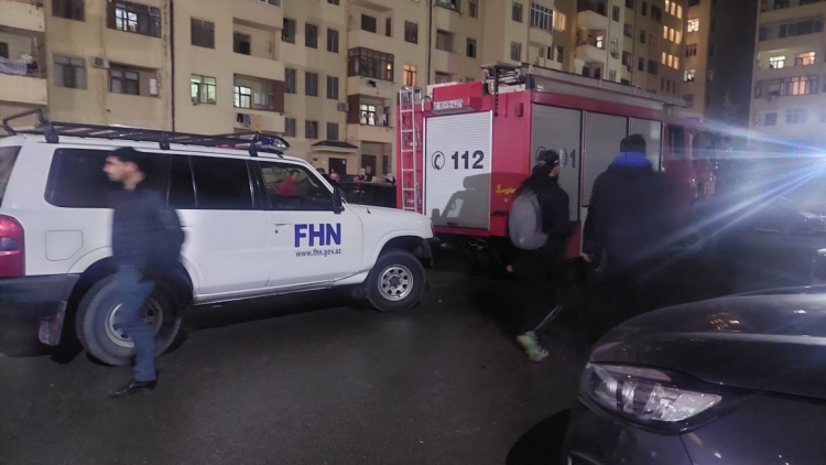 Xırdalanda yaşayış binasında partlayış olub, xəsarət alanlar var -
