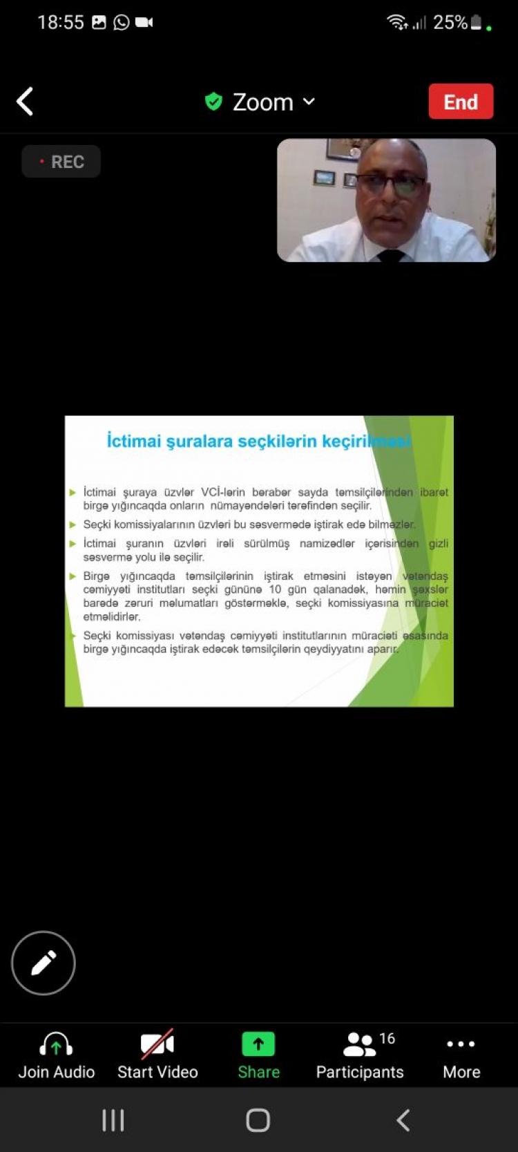 İctimai iştirakçılıq və ictimai nəzarət fəaliyyətləri sahəsində təlimlər keçirlir