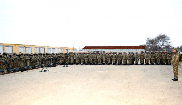 Baş Qərargah rəisi hərbi hissələrin döyüş hazırlığını yoxlayıb -