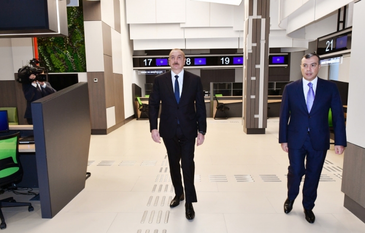 Prezident Bakıda 5 saylı DOST Mərkəzinin açılışında iştirak edib