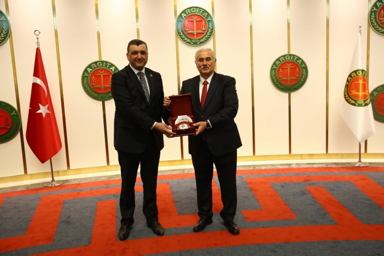 Anar Bağırov Türkiyə məhkəmə hakimiyyətinin rəhbər şəxsləri ilə görüşüb -