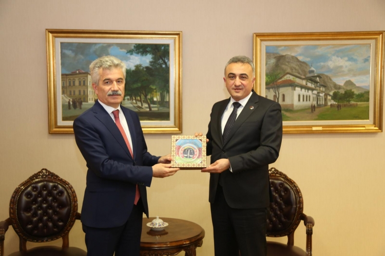 Anar Bağırov Türkiyə məhkəmə hakimiyyətinin rəhbər şəxsləri ilə görüşüb -