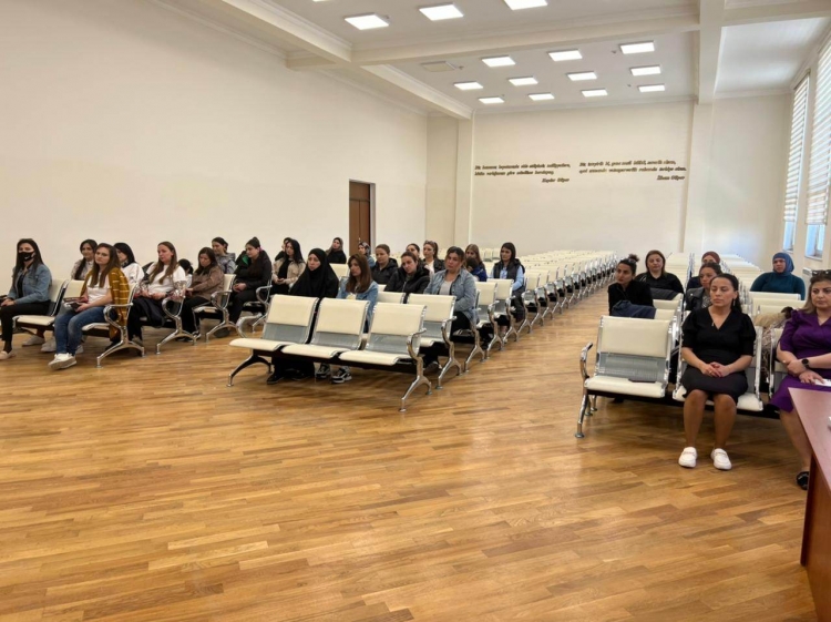 “Qadın - ana və yaranışdır” - Məktəbdə seminar keçirilib