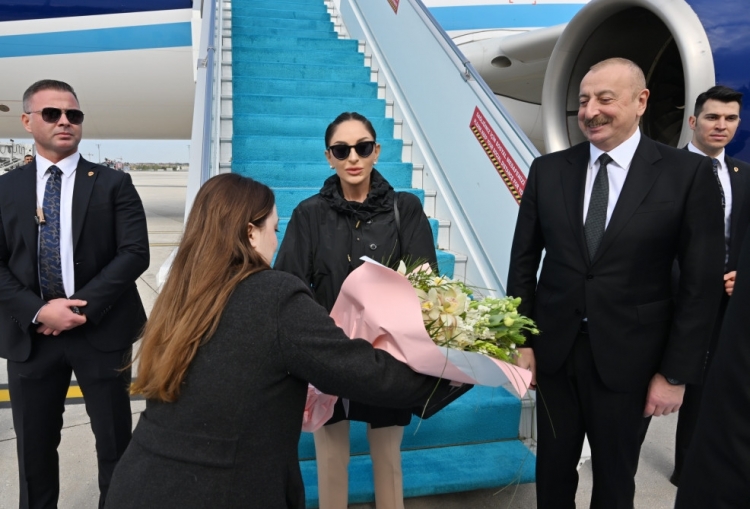 Prezident İlham Əliyev Türkiyədə işgüzar səfərdədir -