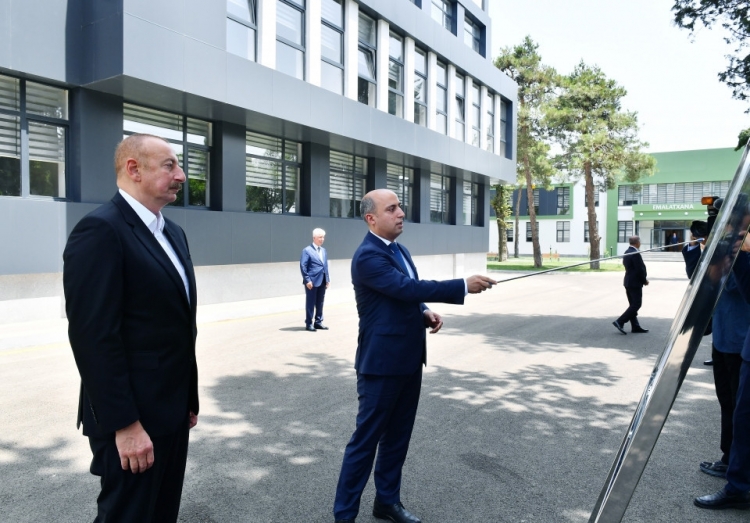 İlham Əliyev Cəlilabad rayonunda olub