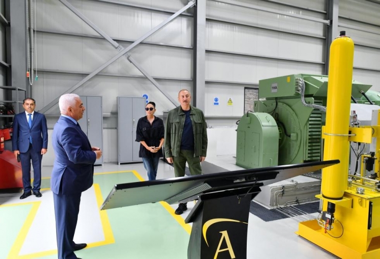 Kəlbəcərdə “Soyuqbulaq” Kiçik Su Elektrik Stansiyasının açılışı olub -