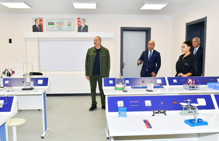 Laçın rayon 2 nömrəli tam orta məktəbi əsaslı təmirdən sonra istifadəyə verilib -