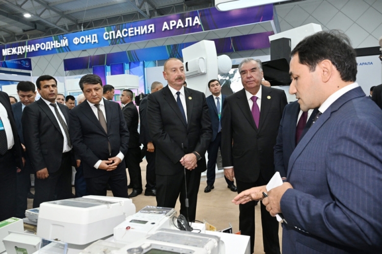 Prezident İlham Əliyev Düşənbədə “EKSPO Mərkəzi Asiya 2023” sərgisi ilə tanış olub -
