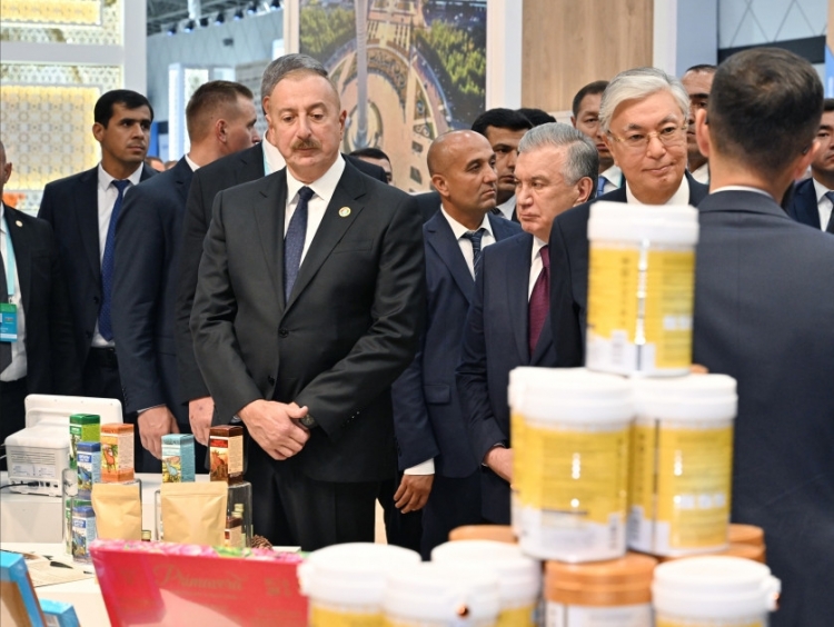 Prezident İlham Əliyev Düşənbədə “EKSPO Mərkəzi Asiya 2023” sərgisi ilə tanış olub -