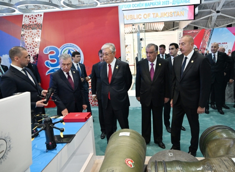 Prezident İlham Əliyev Düşənbədə “EKSPO Mərkəzi Asiya 2023” sərgisi ilə tanış olub -