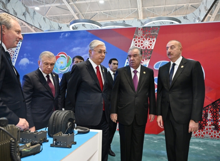 Prezident İlham Əliyev Düşənbədə “EKSPO Mərkəzi Asiya 2023” sərgisi ilə tanış olub -