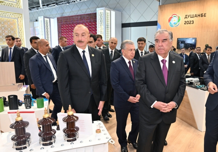 Prezident İlham Əliyev Düşənbədə “EKSPO Mərkəzi Asiya 2023” sərgisi ilə tanış olub -