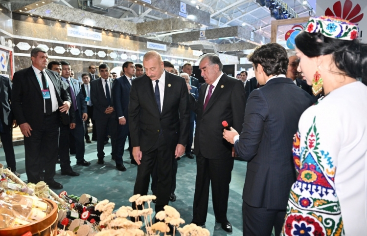 Prezident İlham Əliyev Düşənbədə “EKSPO Mərkəzi Asiya 2023” sərgisi ilə tanış olub -